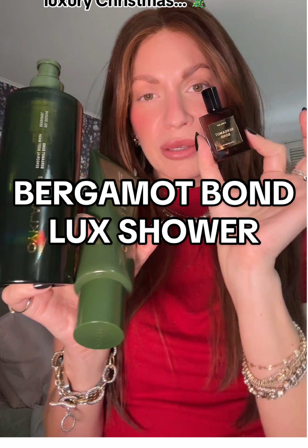 Layer your Bergamot Bond body wash and body cream for scent that lasts all day #cyklar #bergamot #holidaygiftguide #tiktokshopblackfriday #showerproducts @CYKLAR 