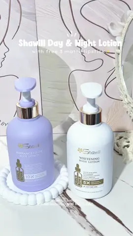 Shawill lotion with free gift 3in1 lipstick #shawill #whiteninglotion #shawillcosmeticsph #3in1lipstick #shawilllotion 