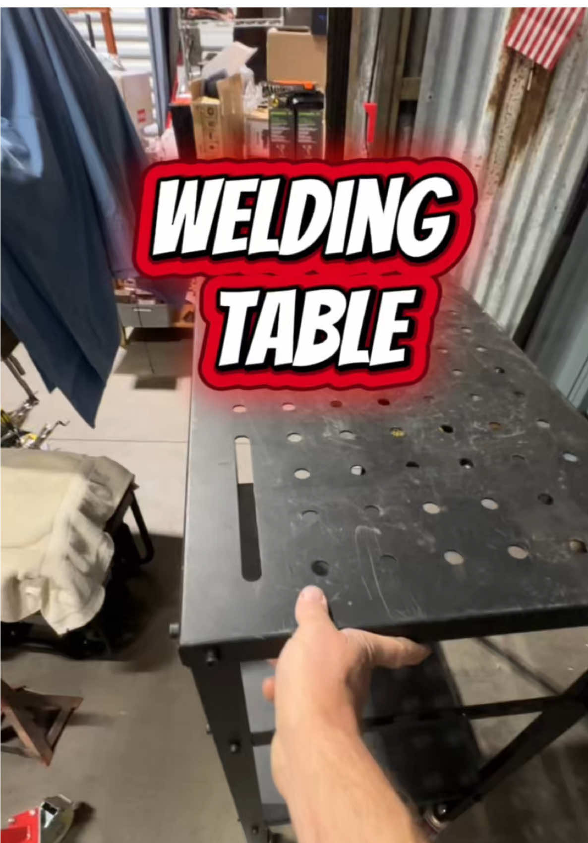Every shop needs a solid table and can be used for many purposes. Welding table or even prep.  @Vevor Store US  See SHOP for more Fabrication, mechanical, & paint/body tools. If you would like to buy Burk’s Garage a coffee, plz send cash app to help support building resto & resto tools.  Thank you!! $burksgarage #burksgarage #vevor  #tiktokshopblackfriday  #tiktokshopcybermonday  #tiktokshopsuperbrandday 