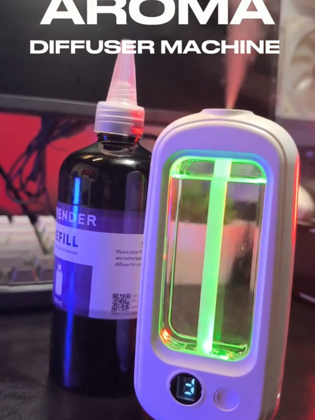 Ayaw mo ba sa amoy kulob? #aromadiffuser #homeessentials #essentialoil 