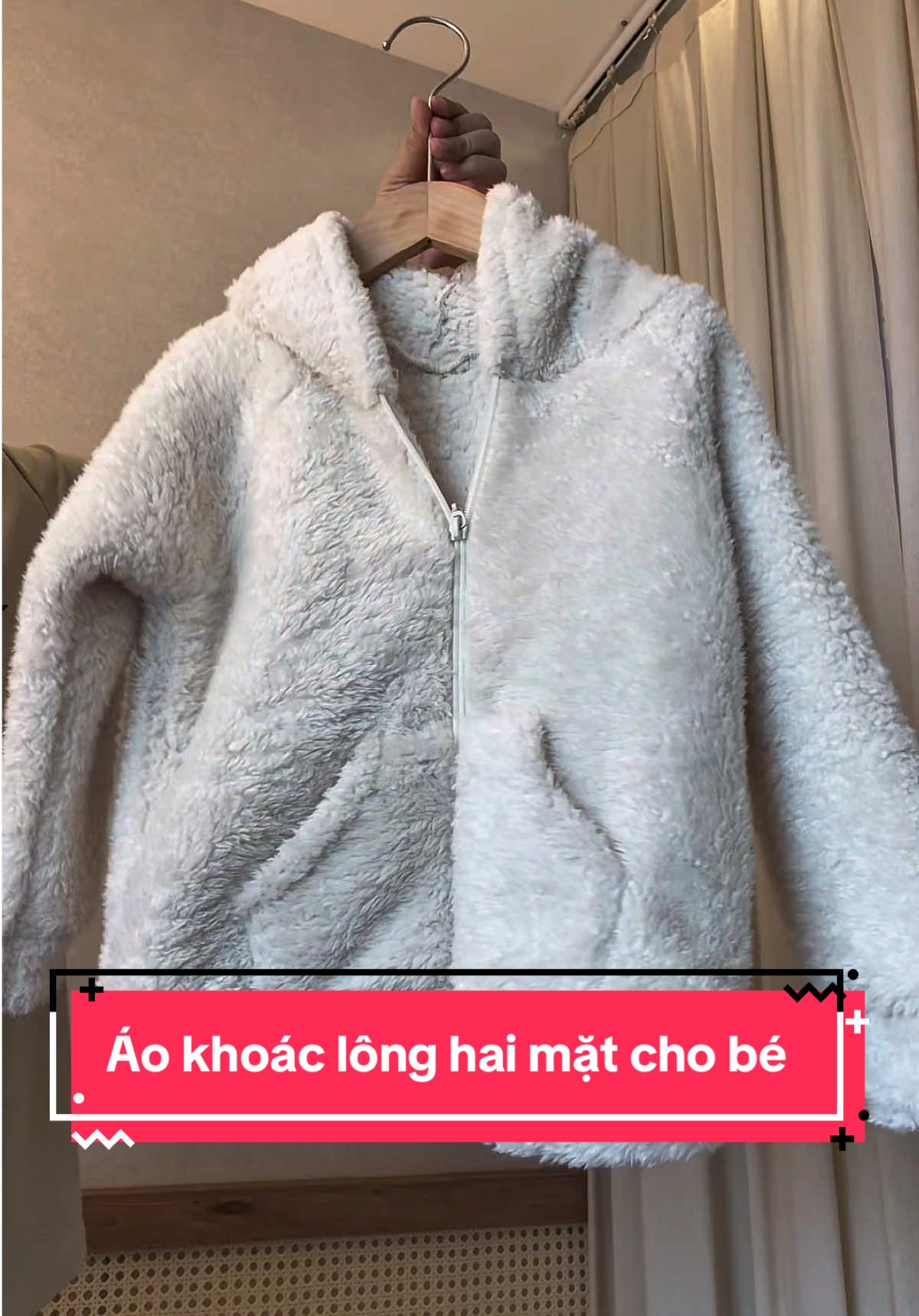 Áo khoác lông hai mặt cho bé #aokhoacchobe #aokhoaclongchobe #aokhoacembe 