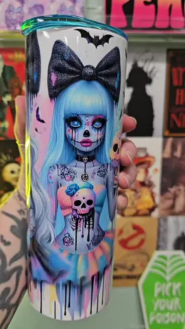 Now available!! Spooky Squad Just because October is over doesn't mean spooky season has ended!  #spookyseason #horrorfans #november2025 #spookysquad #20oztumbler 