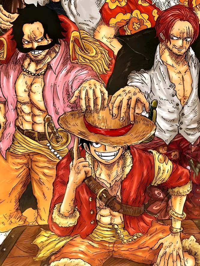 dua kamusari dan satu kaminari 🗿 #onepieceedit #luffy #goldroger #margawod #axeeonepiece 