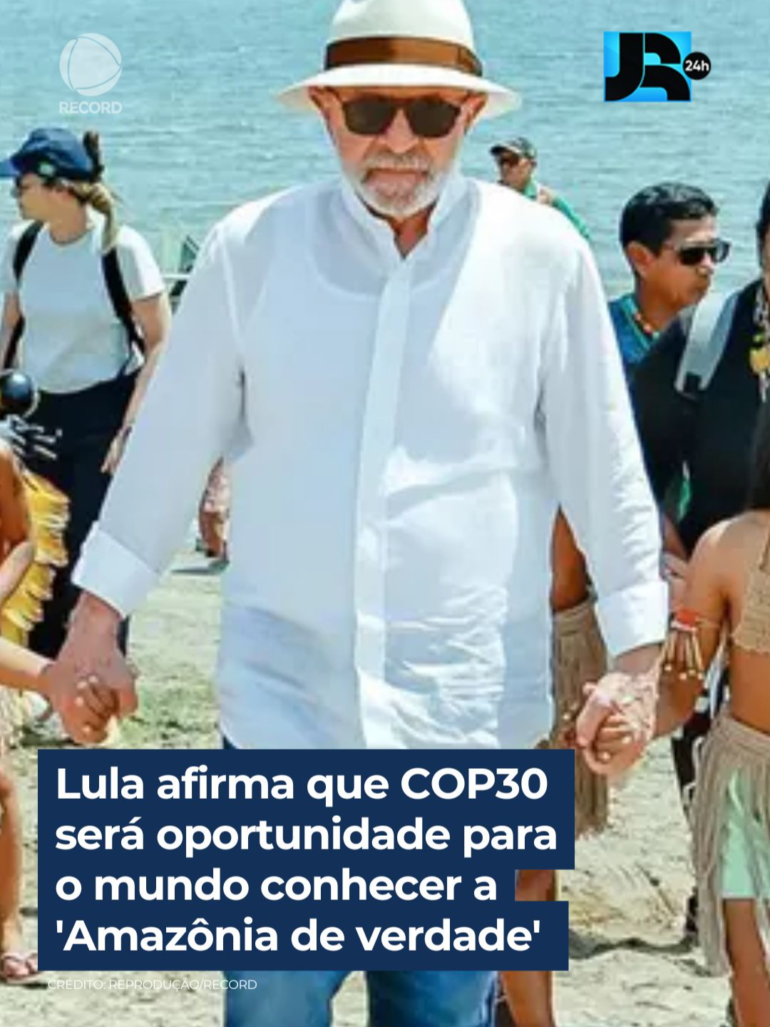 O presidente Lula afirmou nesta segunda-feira que a COP 30 será a oportunidade de o mundo conhecer a Amazônia de verdade. 👉 Veja essa e outras notícias em R7.com/JornalDaRecord #JornalDaRecord #JR24H