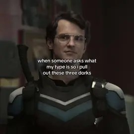 6’0 white boys with dark curls and glasses 😋🫰🏼 tags: #vigilante #davelizewski #clarkkent #dcu #fyp 