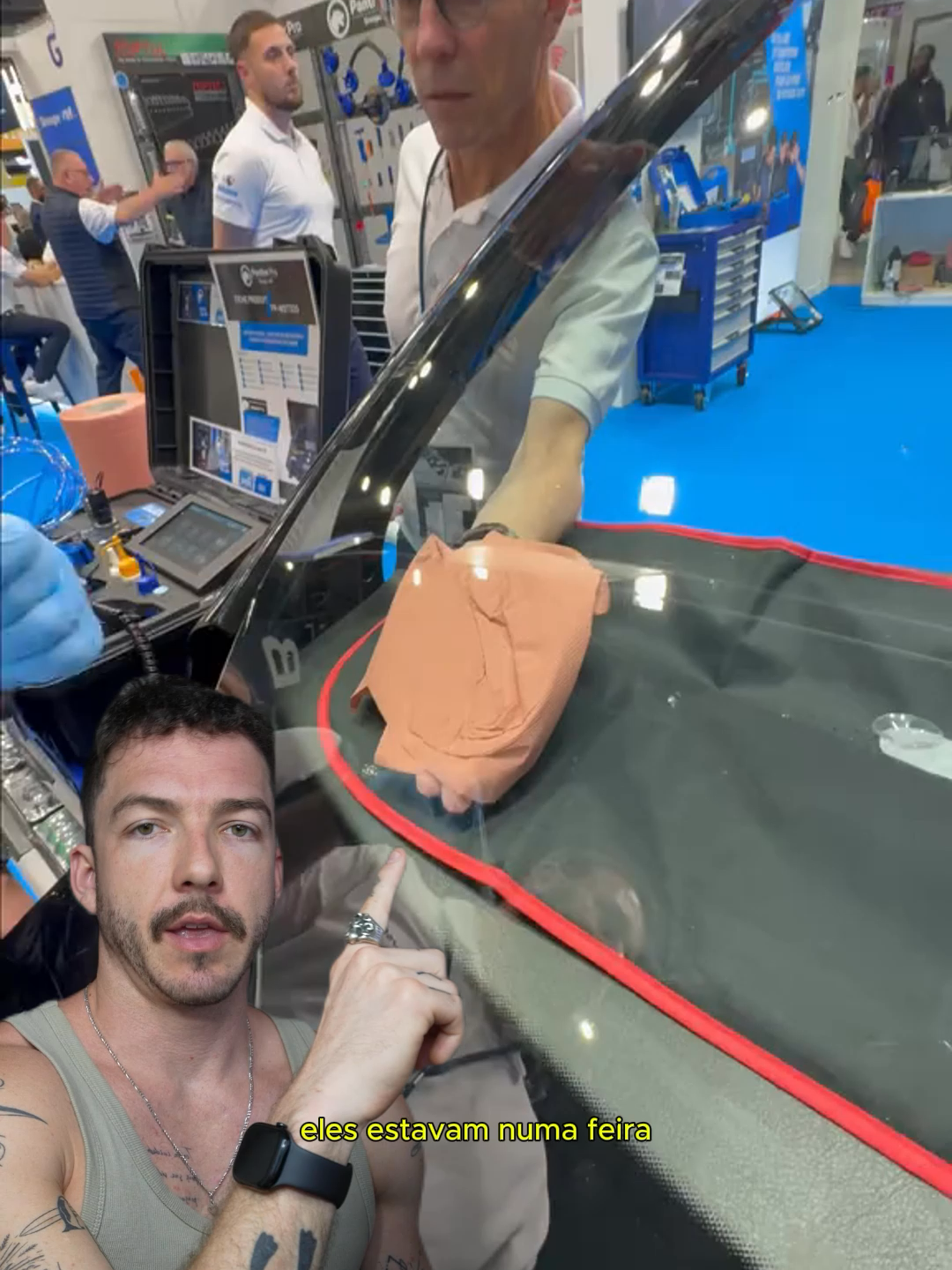 Essa maleeta permite restaurar o vidro quebrado, mas sera que valeu a pena?