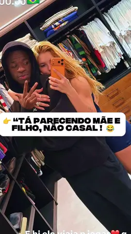 Virgínia tira foto com Vini 