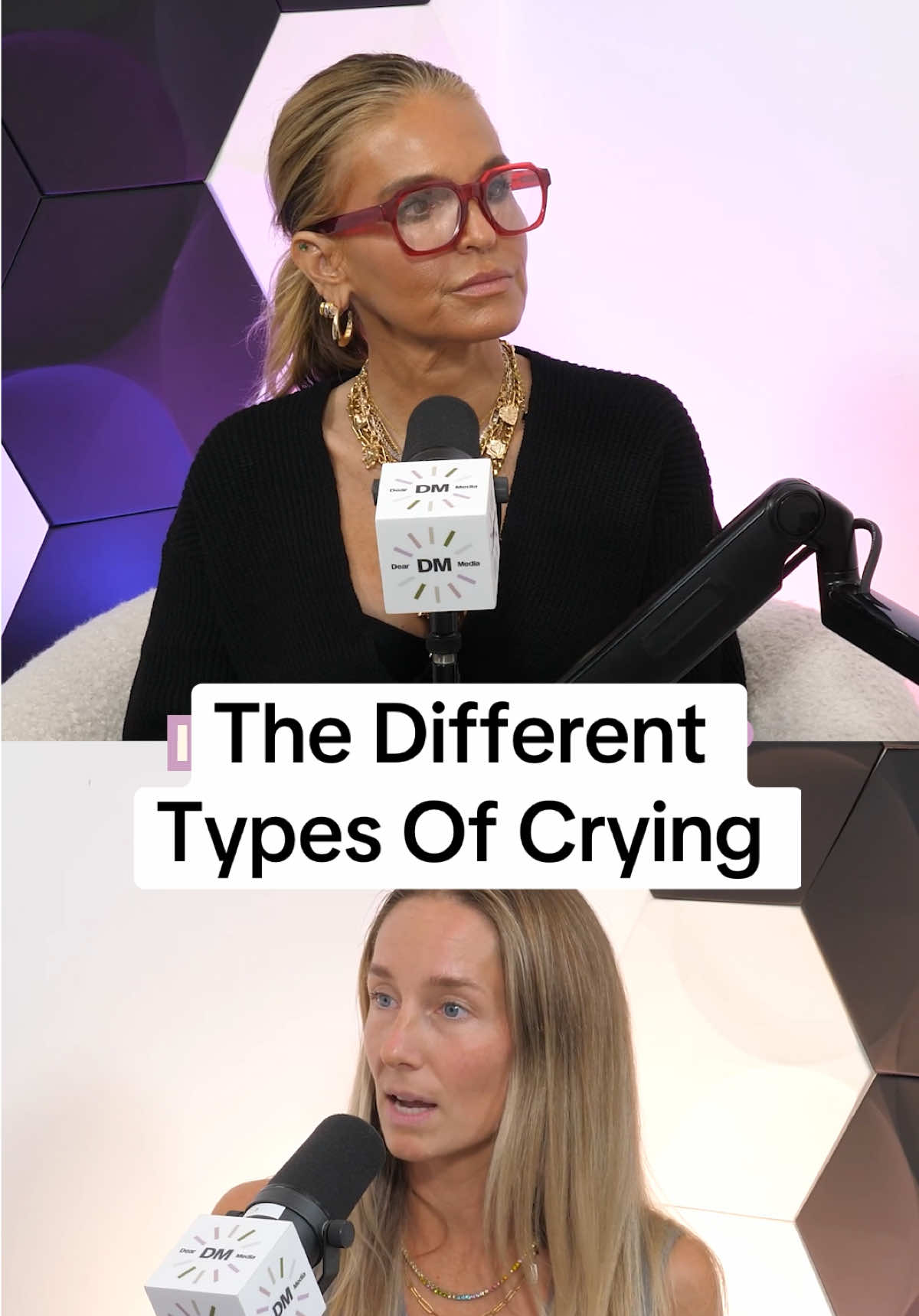@MJ Renshaw - BREATHWORK reveals the science behind crying and why a good cry can feel so transformative 😭 🎙️ #ComingInHot with @Caroline Baudino  #crying #showingemotion #differenttypesofcrying #podcast 