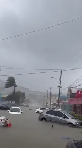 “Only in Jamaica 🇯🇲 — Hurricane Melissa turned the streets into the ocean! 🦈🌊 Montego Bay has never seen anything like this before! #HurricaneMelissa #MontegoBay #JamaicaStrong #creatorsearchinsights  #contentgap 