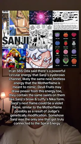 The Circular Energy that’s shared by the World, Sun and Moon #animefypシ #onepiece #monkeydluffy #vinsmokessanji #sanji 