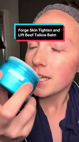 FORGE SKIN Tighten & Lift Beef Tallow Moisturizer Balm for Women | Hydrating Face Cream. #hydratingskincare #Forgeskin #skincareover30 #beeftallowskincare #tiktokshopblackfriday 