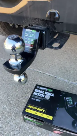 Rhino USA Duel Ball Hitch @Rhino USA #hitch #trailer #tiktokshopblackfriday #tiktopshopcybermonday #tiktokshopcreatorpicks 