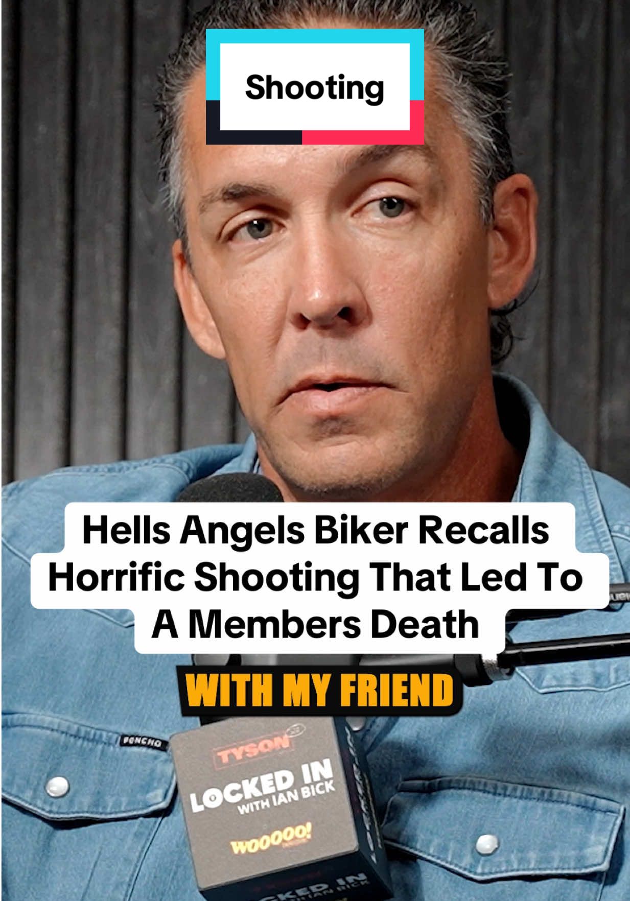 High ranking Hells Angels member recalls the night a shooting between a rival club led to a members death #ianbick #lockedin #fyp #hellsangels #violence