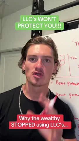 Why the wealthy STOPPED using LLC’s… #llc #assetprotection 