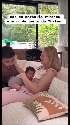 Mãe da Nathalia tirando o yuri de perto do thales 👀 #nathaliavalente #yurimeirelles #vaiprofycaramba 