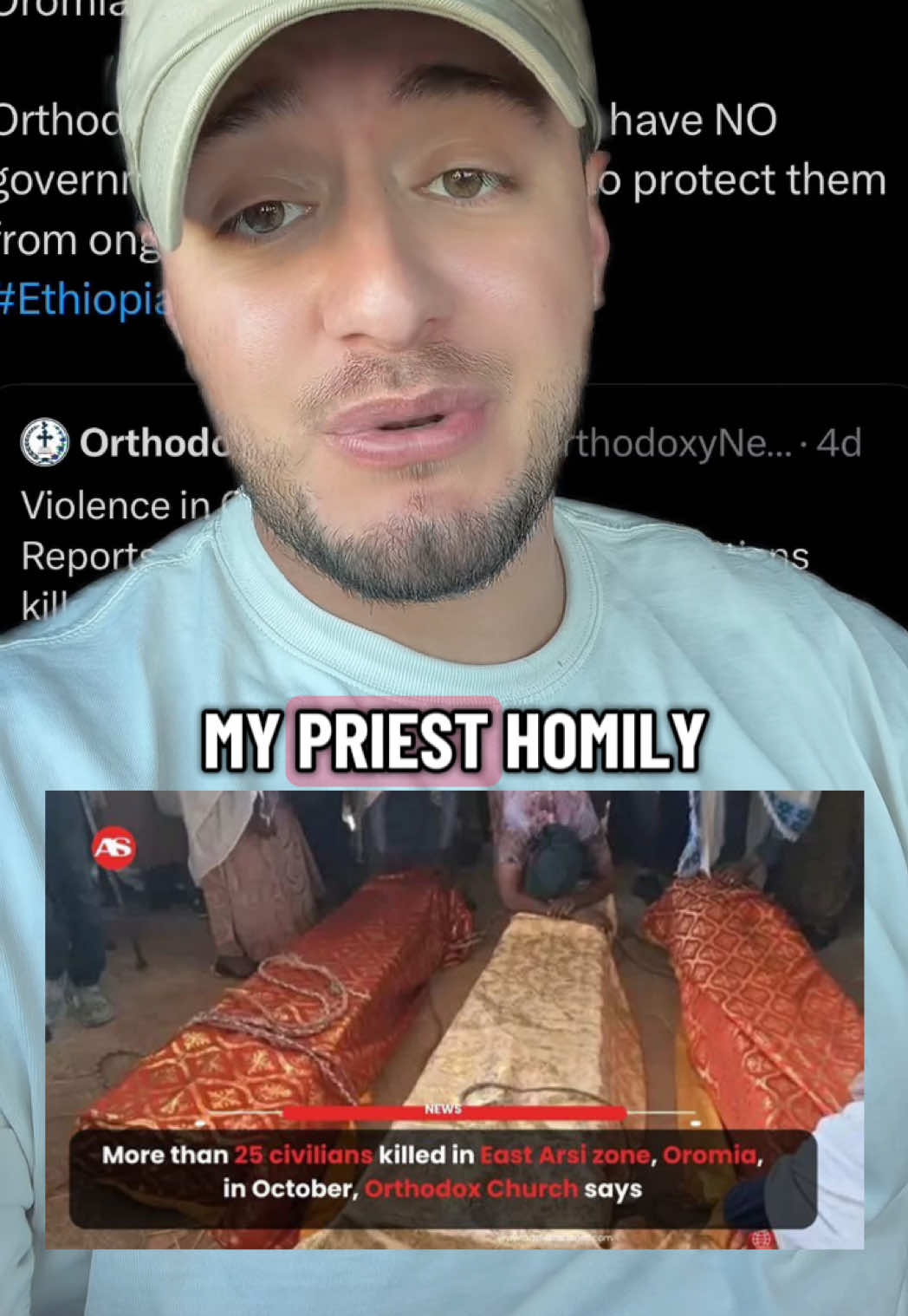 What are some good places to stay up to date on the things the news won’t talk about?? #orthdoxochristian #orthodox #christiantiktok #news #ethiopia 