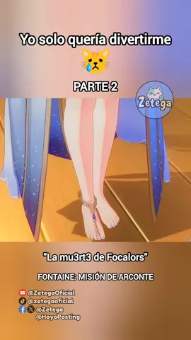 Les traigo la parte 2 de los momentos más tristes de Genshin 🥺 #GenshinImpact #Tighnari  #Focalors #HoYoverse #Videojuegos 