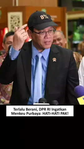 Menteri Keuangan, Purbaya Yudhi Sadewa menggelar rapat bersama Komite IV DPD RI di Jakarta, Senin (3/11). Anggota Komite IV, Ali Alwi meminta Purbaya untuk berhati-hati. Sebab, dia menilai kebijakan Purbaya sangat berani, sehingga banyak orang yang menentangnya.#purbayayudhidasewa #dprrikhianatirakyat 