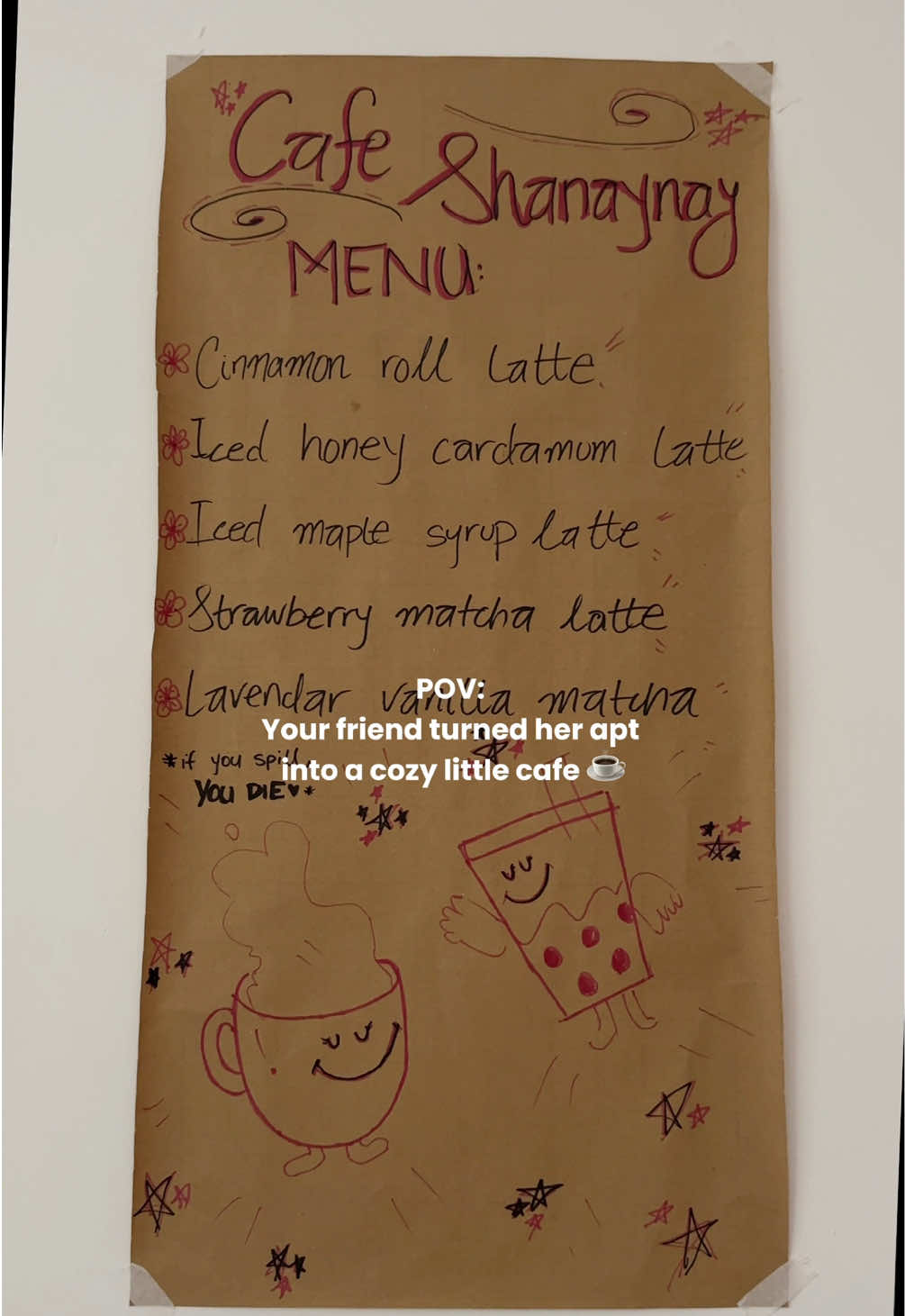 When you’re surrounded with talented friends that know how to bake & cook so well 💗Cafe Shanaynay gets a 10/10!! 