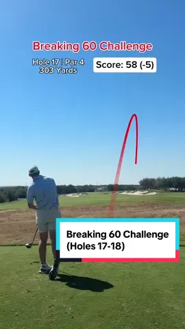 Breaking 60 Challenge (Holes 17-18) This is the hardest course we’ve ever played! #twintourgolf #golf #sports #sportscontent #fyp @Danny Sanicki @Steven Sanicki 