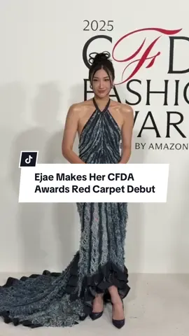 @ejae_k shows us how it’s done at the #CFDAAwards red carpet. #EJAE #KPopDemonHunters 