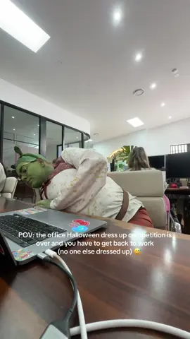 At least she won 😅 @Project Big Screen (via:@Chelsea Levin) #halloween 