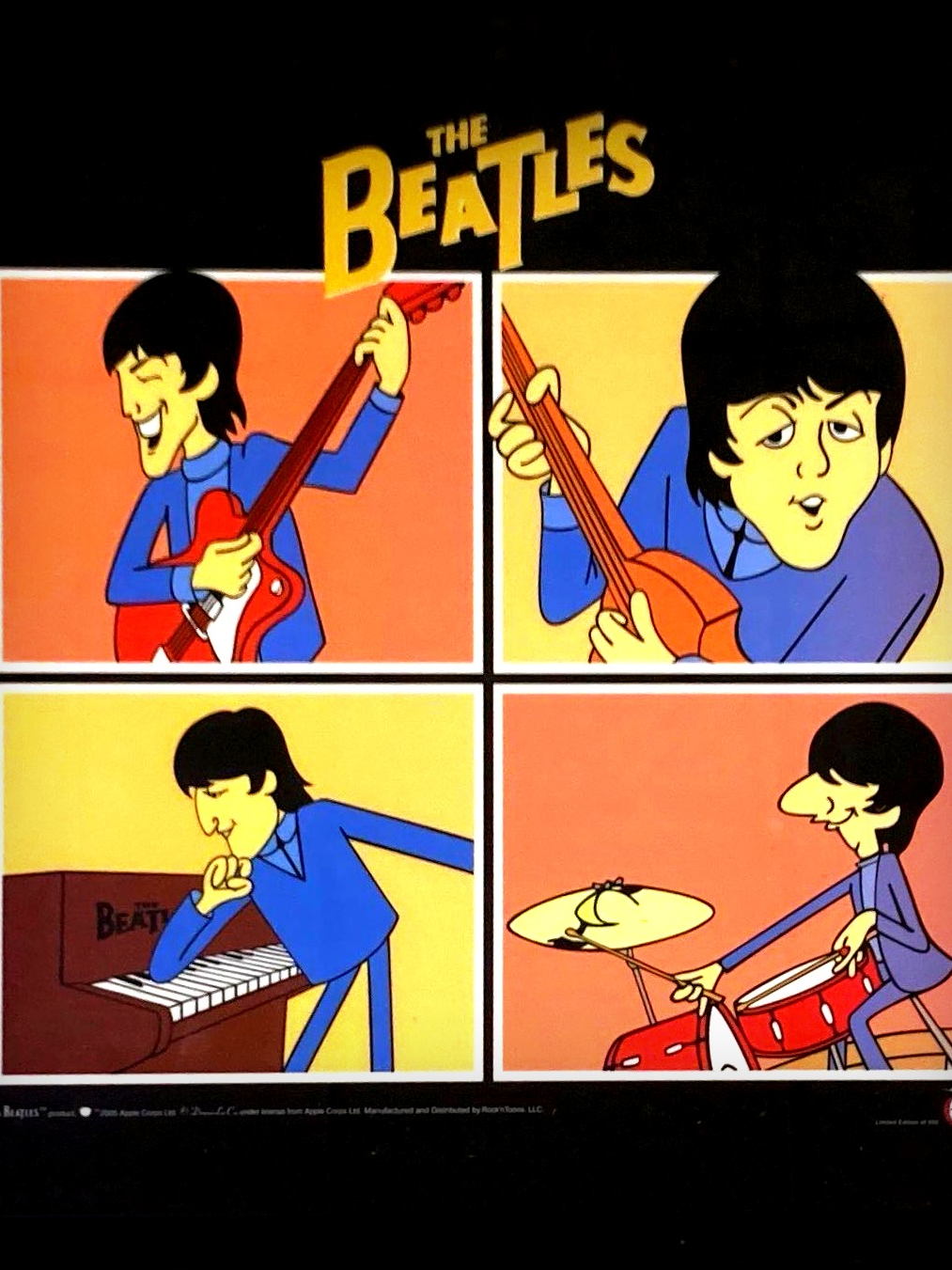 Beatles Cartoon, 1966 +Videos e opção de compra: &Veja mais sobre essa série e outras novidades Acompanhando nosso Blog: classicsdatv.blogspot.com Clássicos da tv - Loja Nerd (séries raras, desenhos antigos, filmes, novelas e Hq's) *Identifique pelo nosso brasão de saudação vulcana do Spock