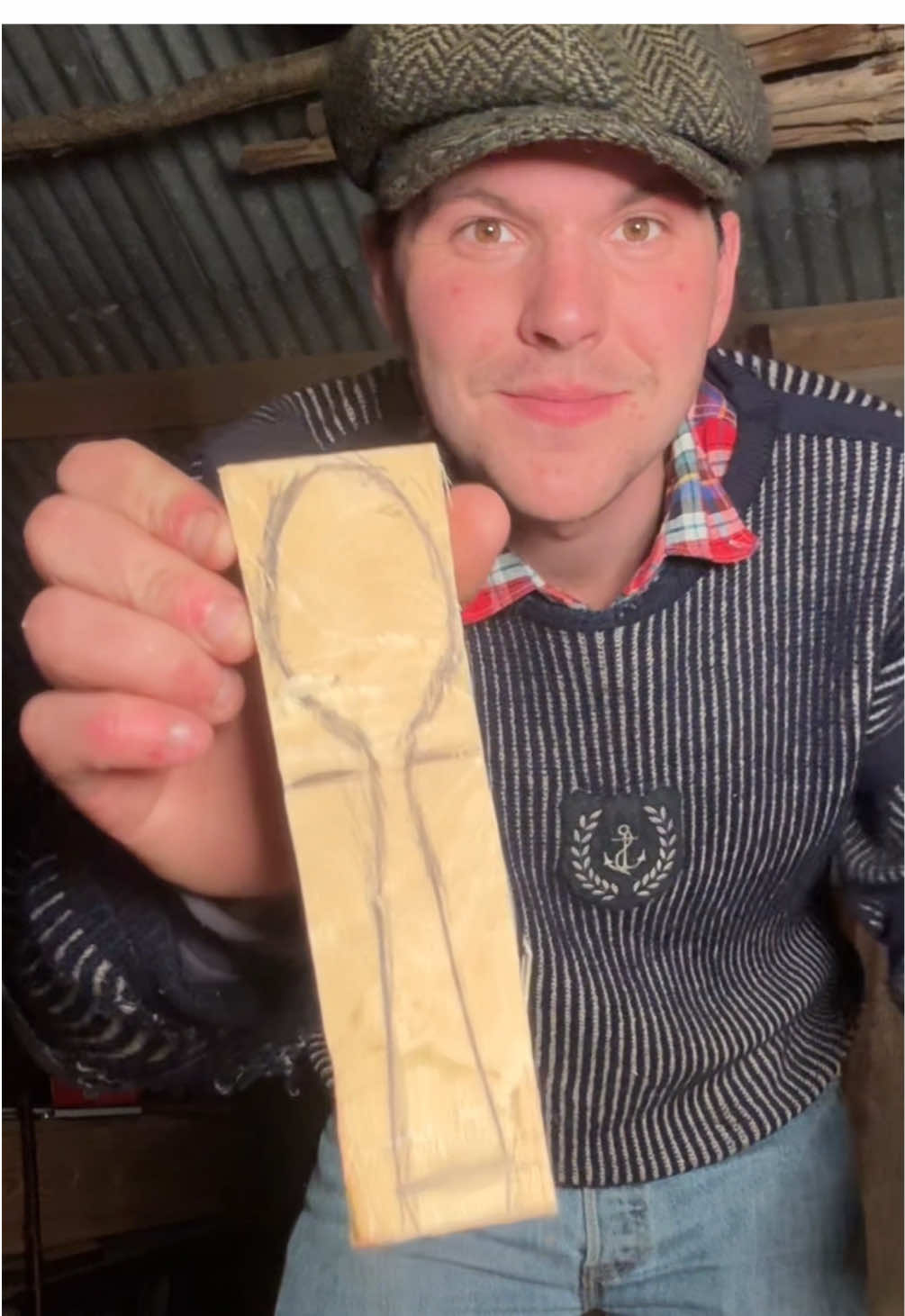 The Nightly Spoon #woodworking #spooncarving #handtools #satisfying #ireland 