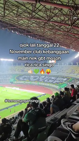 menu ne rica rica lek🤙🏻 #persebayasurabaya #bonek #greennord27 #wani 