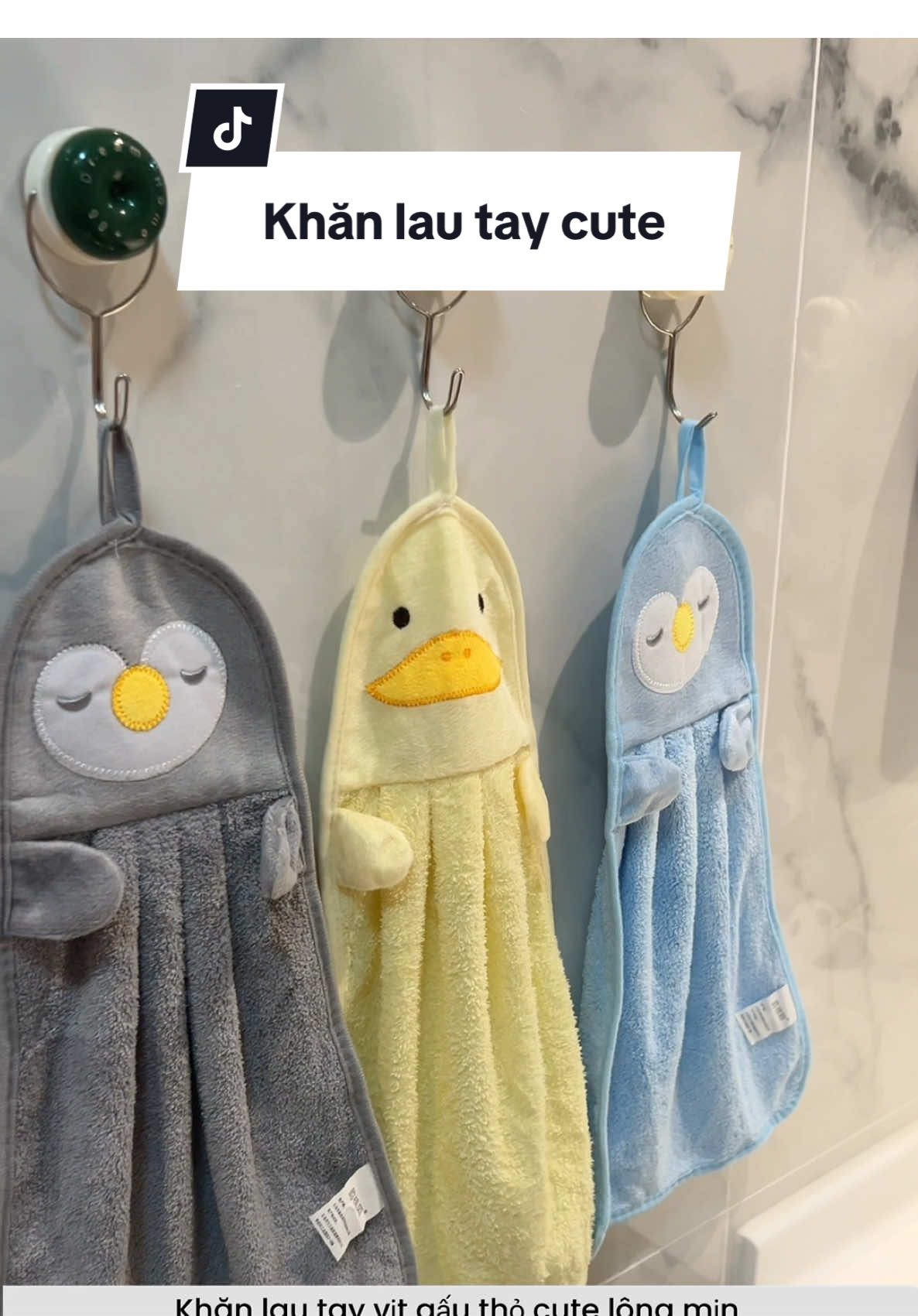 Khăn lau tay mềm mịn siu thấm hút cuteeee #khanlaudanang #khanlautay #khanlau #decorsiuxinh 