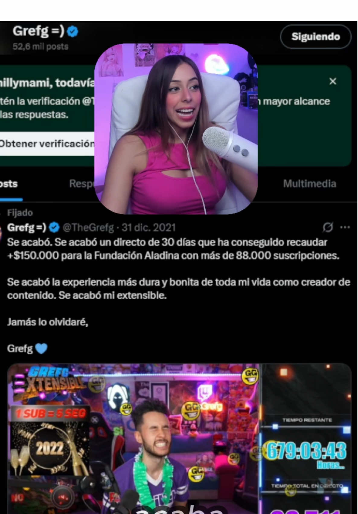 SI COMENTAS TU EX TE LLAMA @Grefg =) #venezuela #fortnite #streamers #thegrefg fortnite x los simpsons 