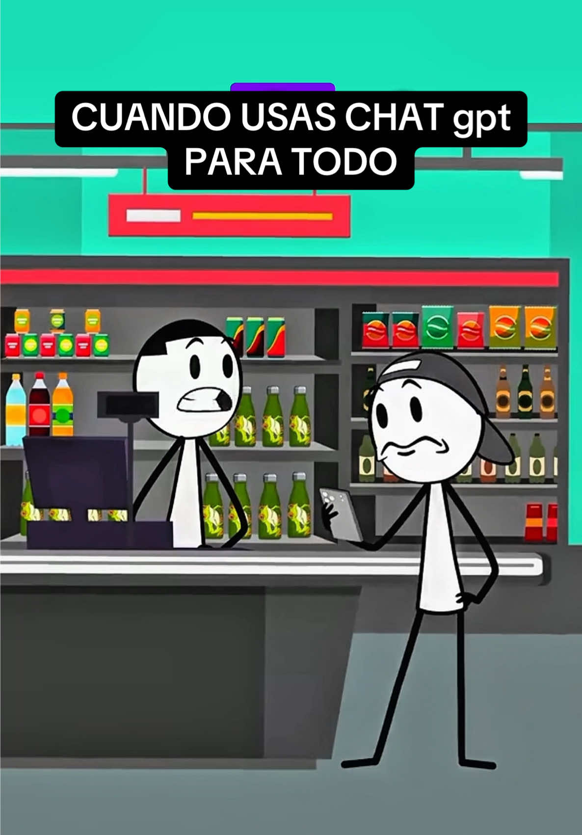 Cuando usas chat gpt para todo 