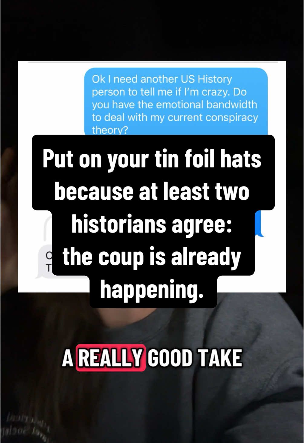 We need to stop waiting for things to look exactly the way they’ve looked in the past or in movies. The shutdown is the coup. It’s happening.  #historyteacher #teacher #History #shutdown #usgovernment #tsa #snap #snapbenefits #airportsecurity #USHistory #news
