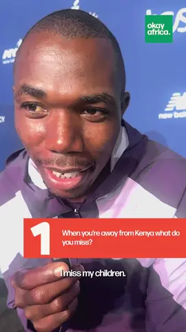 🇰🇪🏃🏿‍♂️🥇 Benson Kipruto makes history as the first man to win the Boston, Chicago, and now New York City Marathon! Before the race, we caught up with him about life beyond running, his kids, what he misses most about Kenya, his love for gospel music, and his stand against gender-based violence. #OkayAfrica #Kenya #Marathon #NYCMarathon 