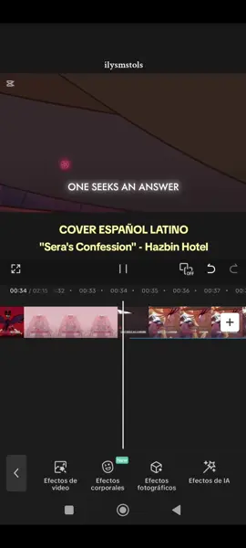 ADORO ESTA CANCIÓN HIJOS MÍS, AMÉN. 🙏🏼🕊️ #serahazbinhotel #hazbinhotelsongs #cover #hazbinhotel #ilystols 