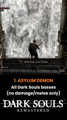DARK SOULS | ASYLUM DEMON (no hit/melee only) #darksouls #fromsoftware #nohit 