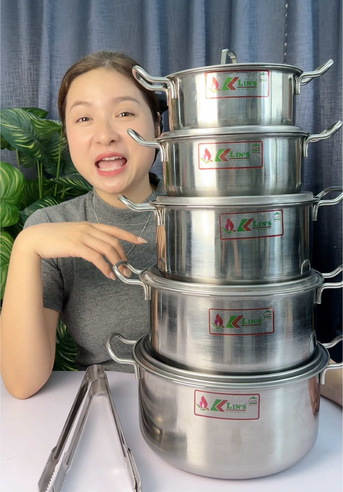 Bộ 5 nồi inox #colannhacua016 #bo5noiinox 