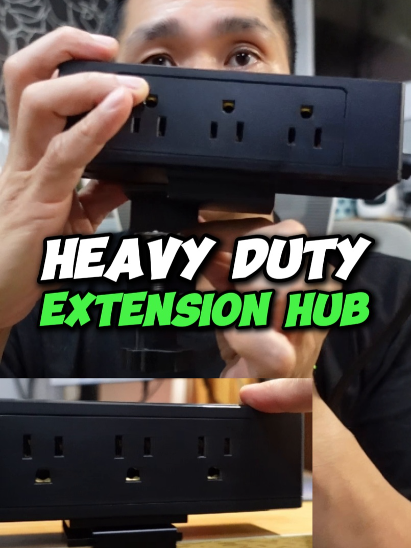 Malinis Na Setup Ba Gusto Mo Heavy Duty Desk Clamp Multiple Extension Hub #heavyduty #desksetup #extension #powerstation #work #office #workfromhome #GamingSetup