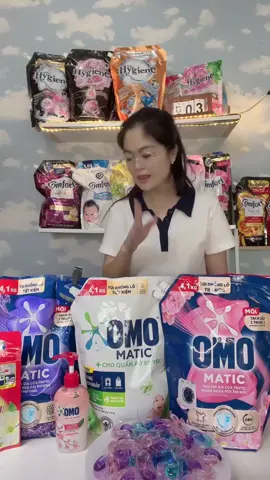 Nước giặt OMO Matic sạch sâu, thơm lâu. Nay có nhiều mùi hương, cho máy giặt cửa trên, cửa trước, giữ màu quần áo! Mua ngay!