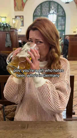Unfortunately no acting was necessary  🤭😂 #germany #munich #haufbrauhaus #beer #icantdoit 