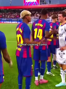 yamal cooking como 🔥  #yamal #barcelona #spain #como #football 