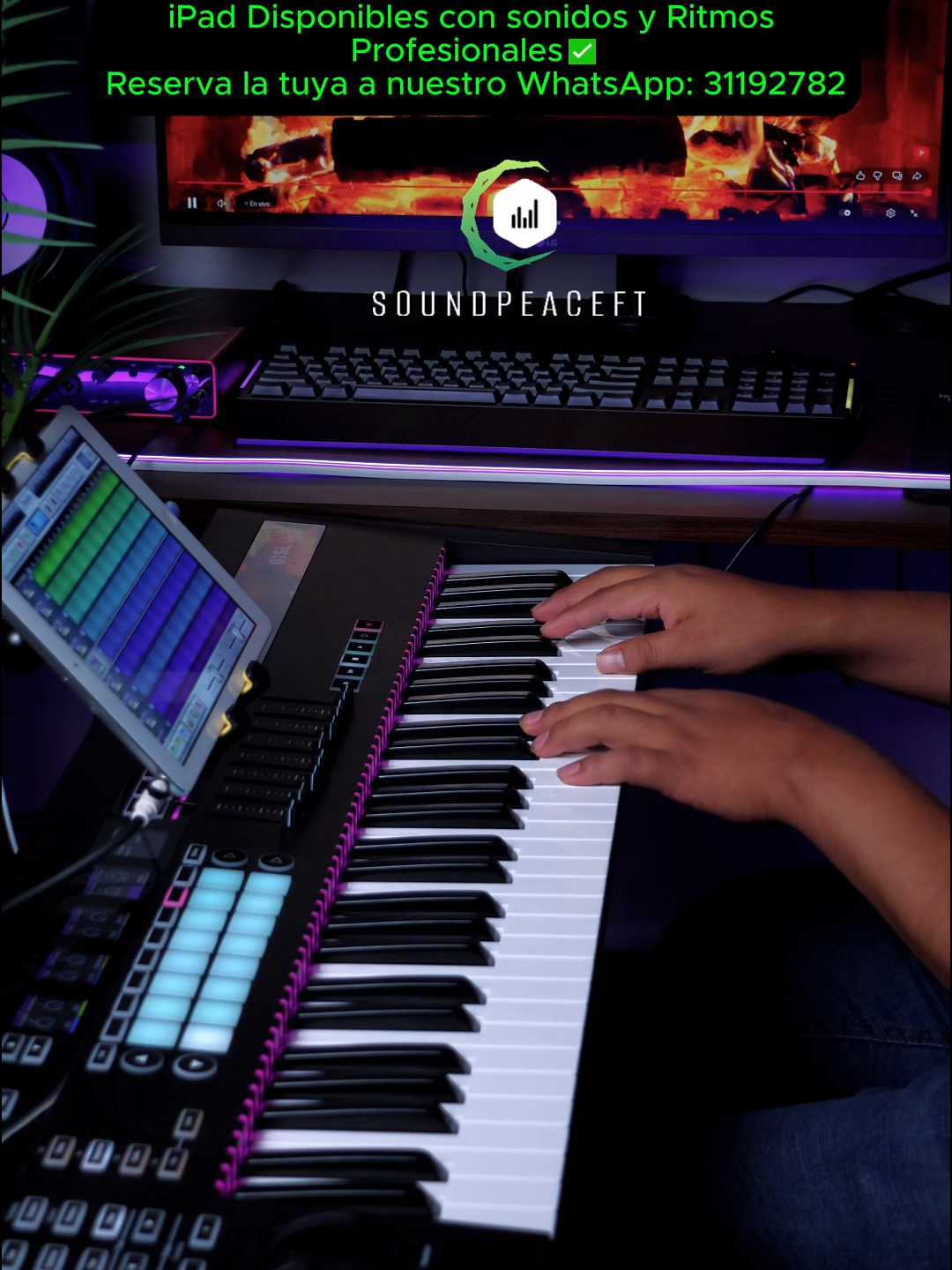 iPad Disponibles con sonidos y Ritmos Profesionales de los más usados por grupos en Guatemala✅ Dios los Bendiga amigos, para informales que tenemos Teclados y iPad's a la Venta con todo sus accesorios listos para usarlos con sus Controladores o teclados, hacemos envios a todo el País de Guatemala y a Estados Unidos. Si desean solo los samples tambien los tenemos a la Venta, tenemos variedad de samples trabajamos para todo tipo de Teclados.   Reserva la tuya a nuestro WhatsApp: 31192782   #ipad #musicstudio #ritmos #samples #controladormidi #arturia#arturiakeylab88mk2 #arturia#yamaha#korg#ritmosProfesionales #ritmoskorg #usb #ritmosenusb #korg #korgtriton #korgtritonstudio #tutorial #tutorialpiano #tutorialmelodia