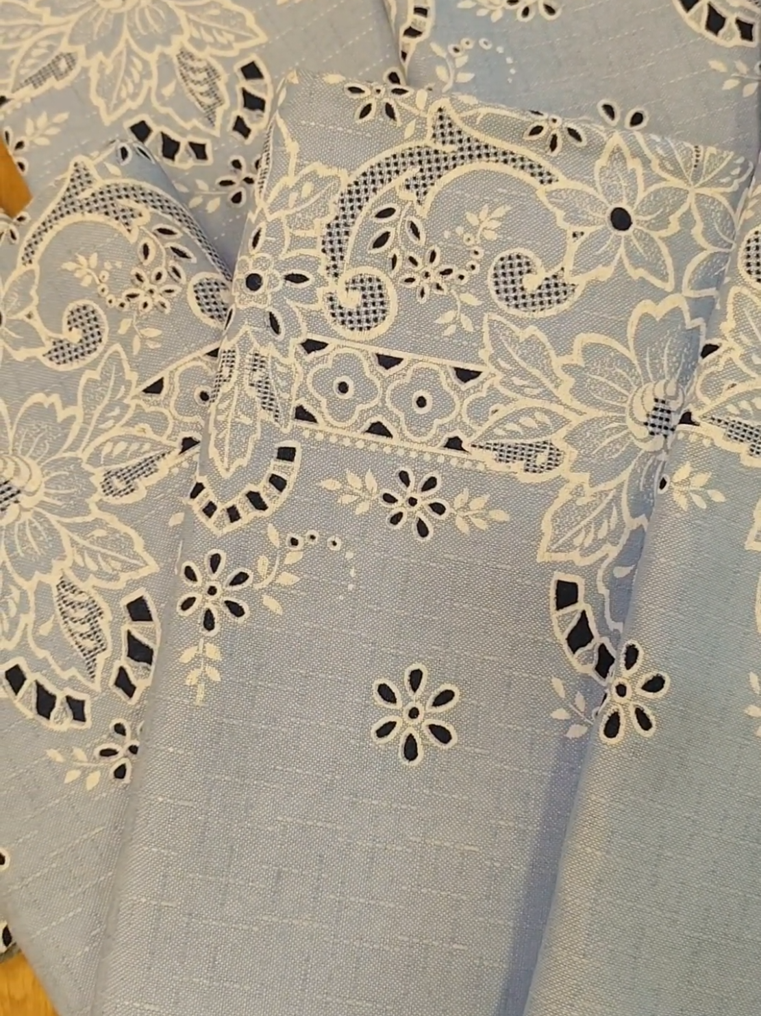 Toalha de Mesa Linhão Estampa Azule #homedecor #toalhademesa  #decoracaodecasa 