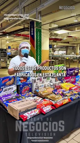 POV: visitas el lugar donde nacen tus galletas favoritas 🍪 Nuestros amigos de @Ideas de Negocios TV visitaron la planta Gamesa®️ en Monterrey, cuarta parada del #PasaportePepsiCoMéxico 💙