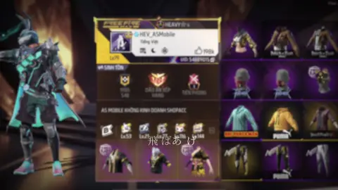 Xin Phép Vượt Mặt Acc Anh AS Mobile Về Độ Hoàn Hảo Đợi Em Đuổi Kịp 1k6 Áo Nhé Anh AS 🤭#hxqteoff #shopaccae #teoff #free_fire 