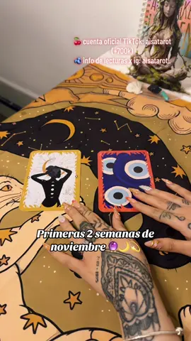 Primeras dos semanas de noviembre ✨🔮 #noviembre #tarot #lecturadecartas #witchtok #viral 