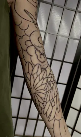 Khung tay hạc cho ez boy phố ⛄️=1🍠 5đ#hinhxamdep #duclinhtattoo #xăm_hình_nghệ_thuật #xămhinhhanoi 