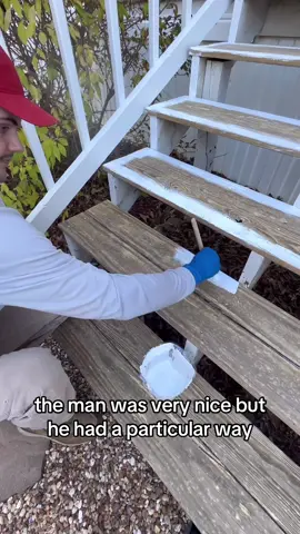 This Elderly Customer Was Worried So I Helped Him Out  #painting #howtopaint #paintingbusiness #paintingtips #painter 