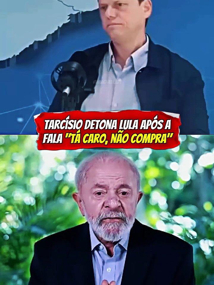 Tarcísio ficou INDIGNADO com fala de LULA e detona ele AO VIVO! #tarcisiodefreitas #tarcisiodfsp #tarcisiocortes #lula #politica #polemica @tarcisiogdf