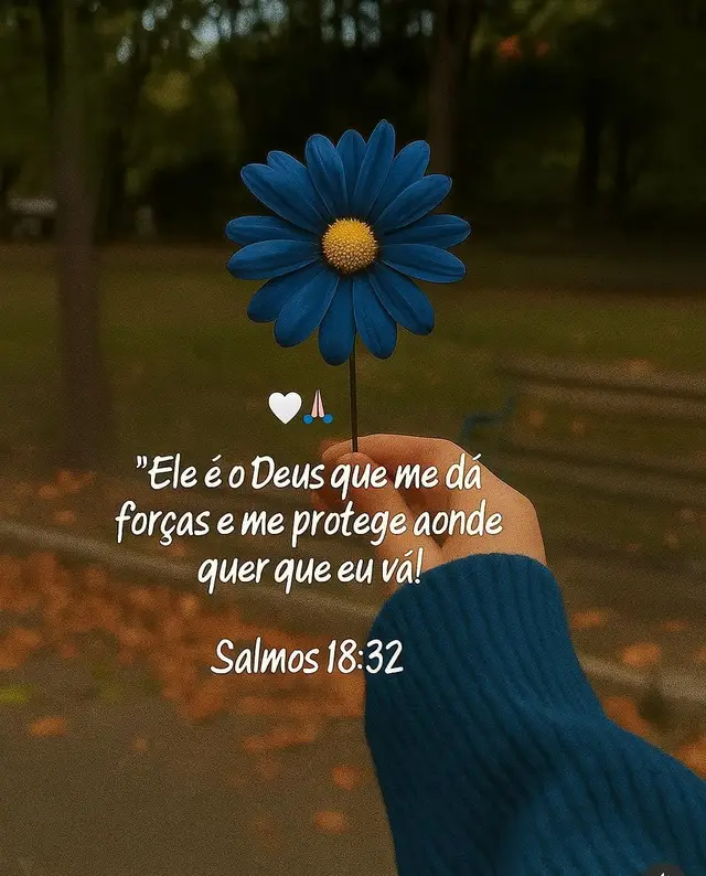 Quando a força vem de Deus, nada pode te abalar. Mesmo quando tudo parece difícil, Ele te levanta, te guarda e te guia pelo melhor caminho. Confia, descansa e segue firme — porque o Deus que te escolheu nunca te abandona. ✨ 📖 Salmos 18:32 💙 Ele te protege 🙏 Ele te fortalece 🌿 Ele cuida de você Se essa palavra falou com você, comenta Amém e envia pra alguém que precisa dessa mensagem hoje! 💫 #fé #motivação #palavradeDeus #Deusnocontrole #versiculodobíblia  